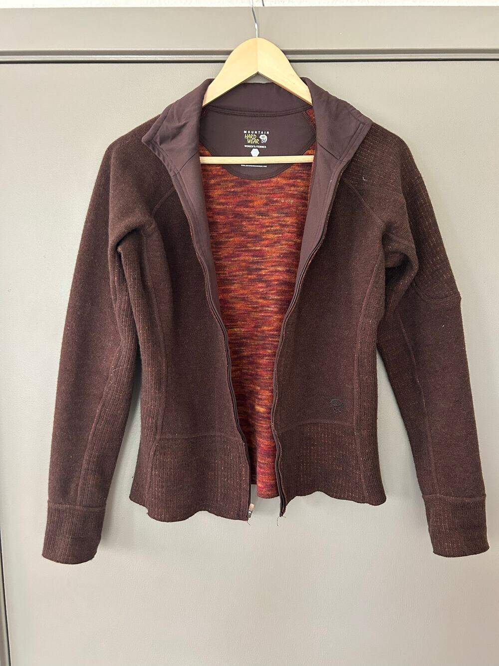Mountain Hardwear Sarafin FullZip Woolblend Sweater Jacket granolagirl Gorpcore
